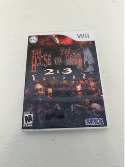Nintendo Wii House of the Dead 2 & 3 Return