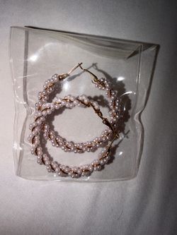 Beaded hoops