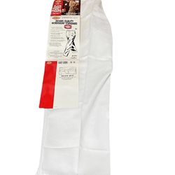 RARE 42x32 Vintage 1991 Dickies White Plain Front Twill Pants NWT 1990s