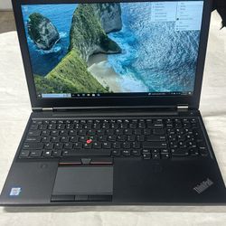 Laptop Lenovo P50 XEON  E3-1535M v5  Good Condition Please Check Description 