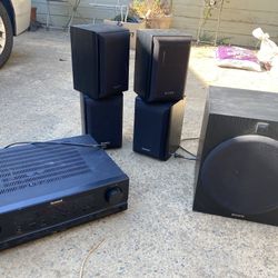 Speakers And Amplifier