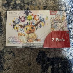 Prismatic Evolutions Costco 2 Pack ETB And Booster Bundle Combo