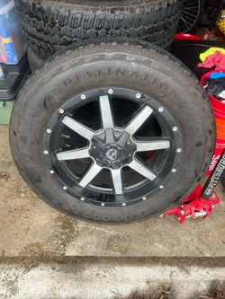 Fuel rims, tires, lug, nuts, and wheel sensors