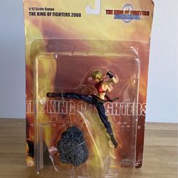 The King Of Fighters 2000 BLUE MARY Figure Yamato 1/12 Scale Statue NEW SEALED!