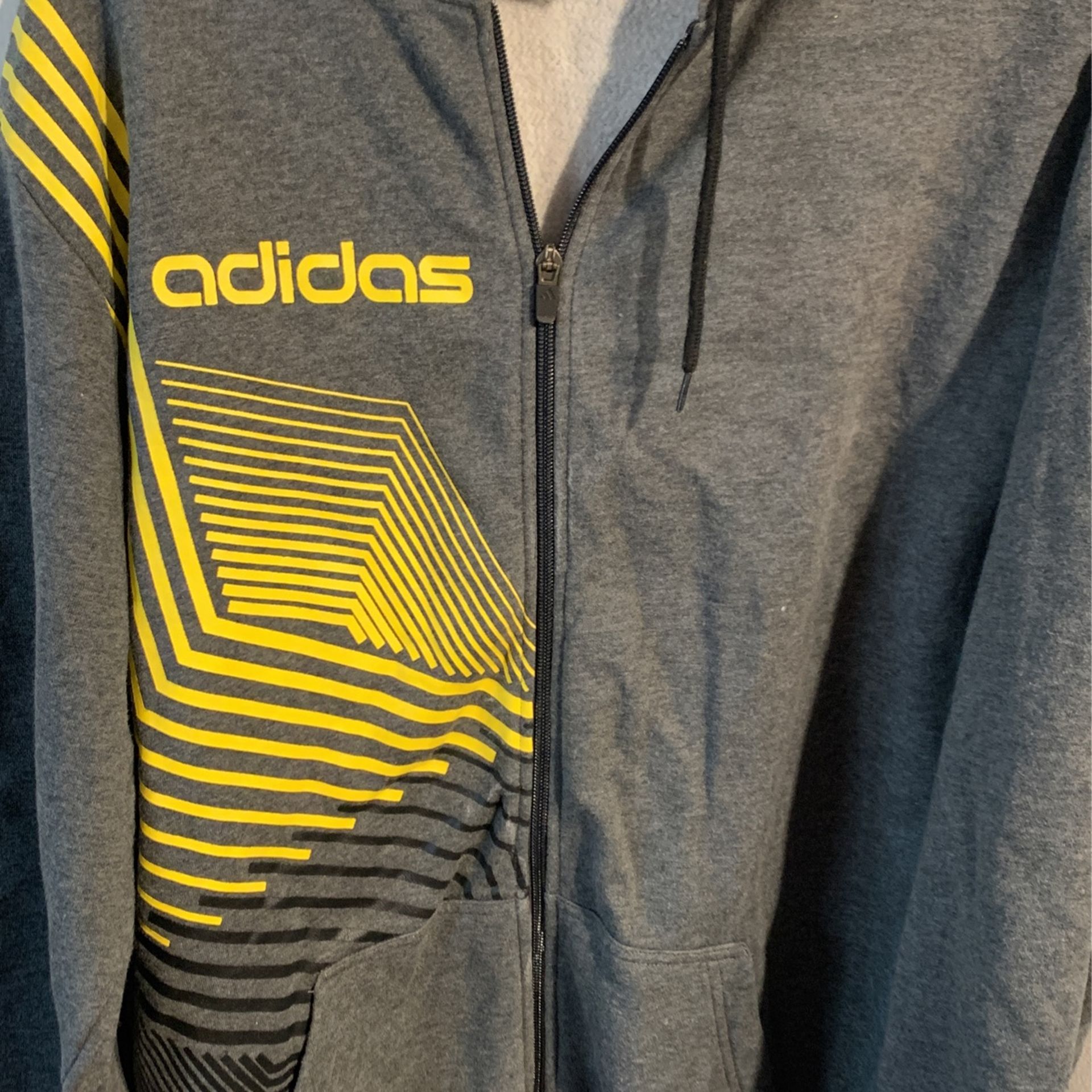 Adidas Zip Up Sweatshirt