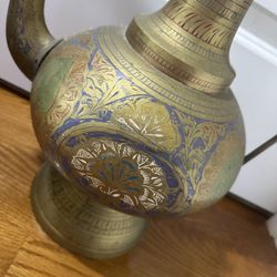 Antique Arabic Middle Eastern  Dallah .