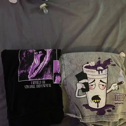 Custom Cough Syrup Shorts Outfit