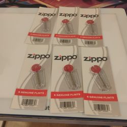 Zippo Flints 6 Packs 