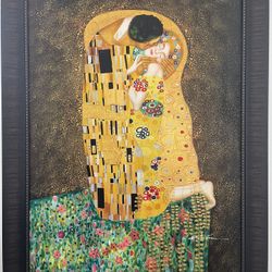 Replica- The Kiss Painting by Gustav Klimt