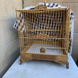 bamboo bird cage