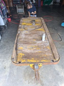 Old railroad cart