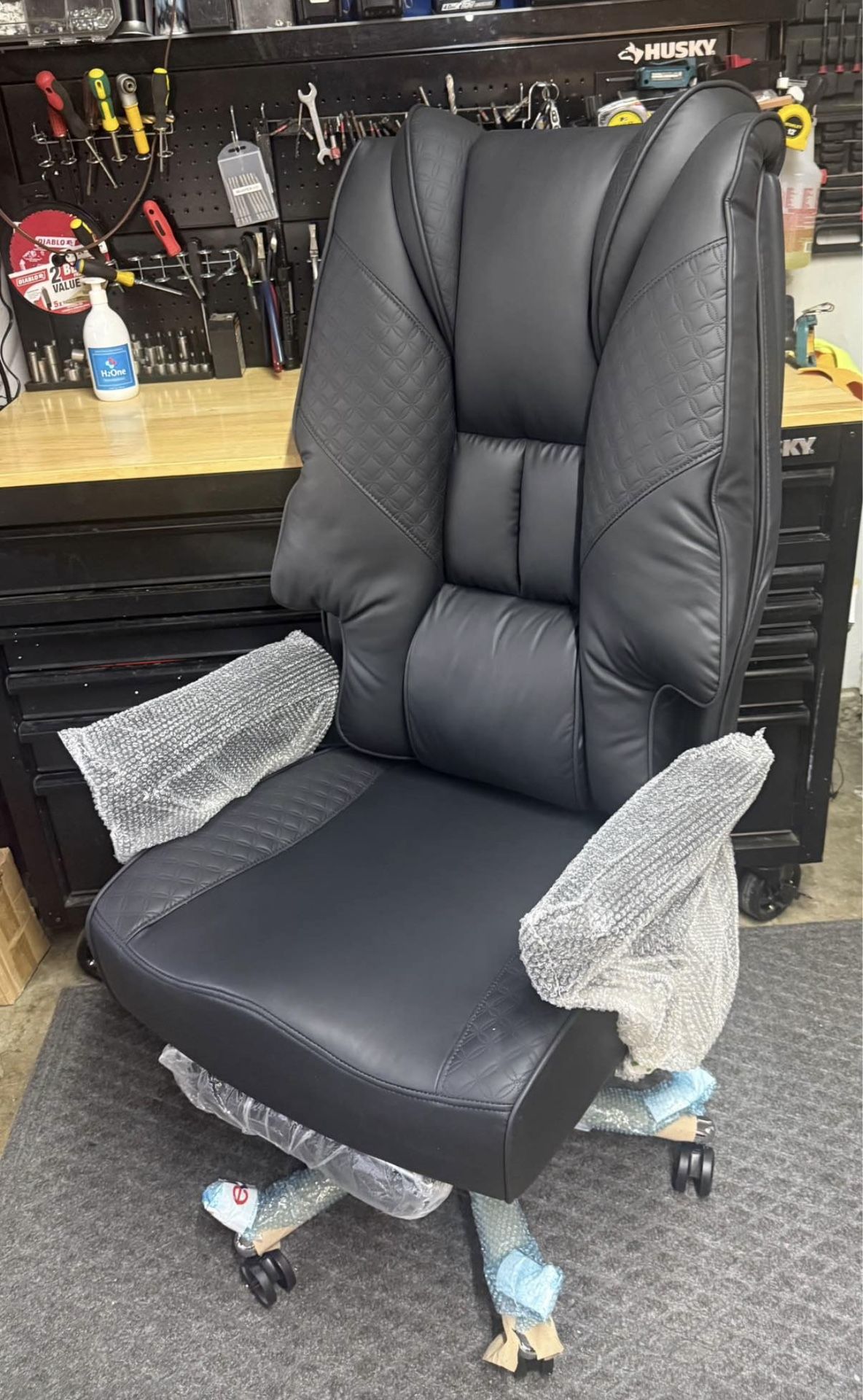 Executive Office Chair with Foot Rest