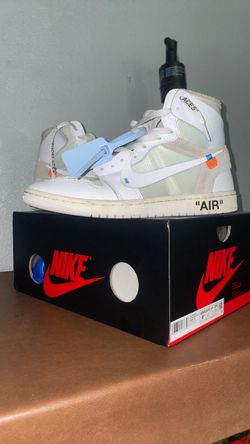 Jordan 1 off white Alaska
