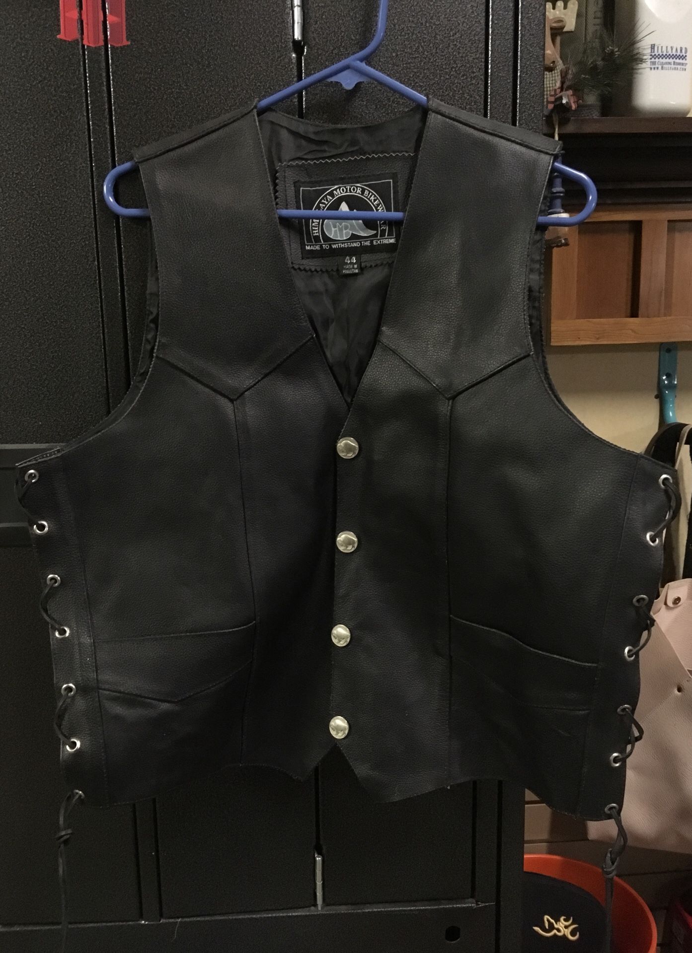 Woman’s biker vest