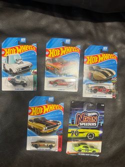 Hot Wheels - Dodge 5 car lot