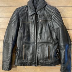 Women’s Small Leather Motorcycle Jacket