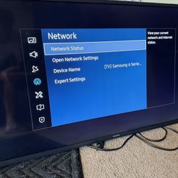 Samsung Smart Tv Great Condition Description Is On The Back Of The Tv