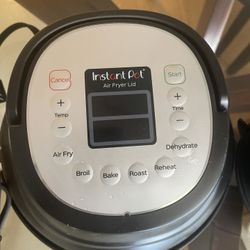 Instant Pot Duo Crisp Air Fryer  Lid Compatible With 6QT