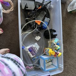 lots of pond kit stuff 