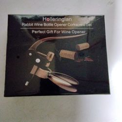 Rabbit Wine Bottle Opener Corkscrew 