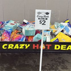 Face Masks Sale – Only $2 Each