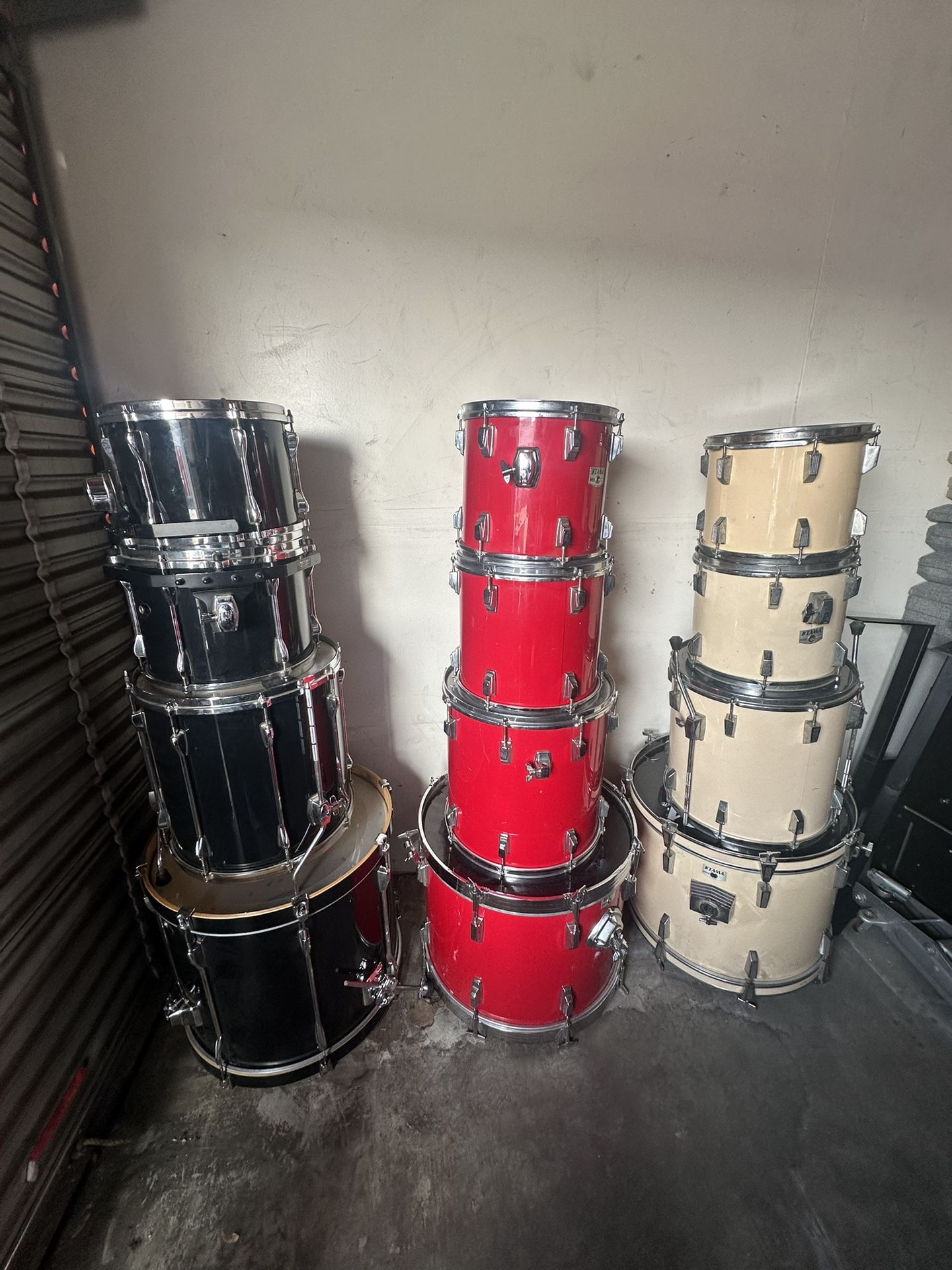 Tama drums 3 Sets