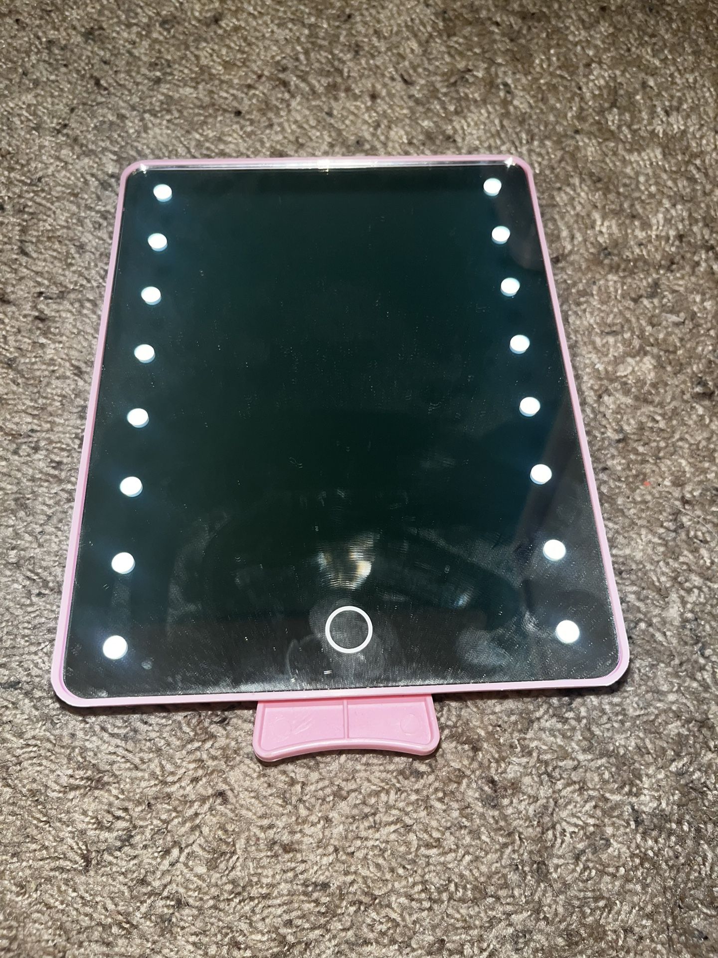Light Up Mirror Vanity With Stand