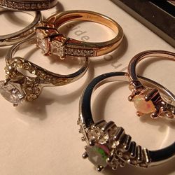 All Rings Sizes 5-9  Price Is For All 