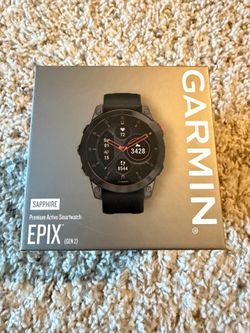 Garmin Epix (Gen 2) - Sapphire - 47 mm