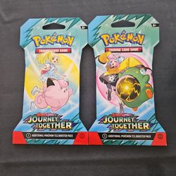 POKEMON SCARLET & VIOLET JOURNEY TOGETHER BOOSTER PACK $30 EACH