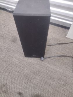 LG Bluetooth Speaker Subwoofer 