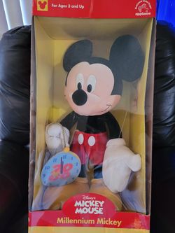 Disney's Millennium Mickey - Giant Size Mickey Mouse ( box almost 24 inches ) Brand New!!