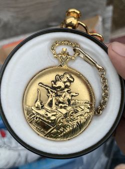Vintage Mickey Mouse Pocket Watch 
