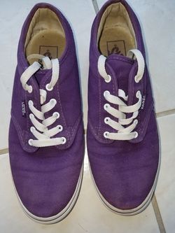 Like new women's Vans, size 7 1/2, $15.00