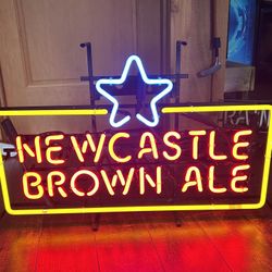 Newcastle Brown Ale Neon Sign