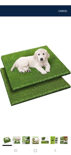 2 Pack 26"x30" Dog Grass Pee Pads