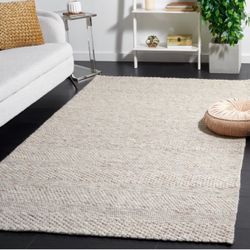 Marbella MRB556 Hand Loomed Indoor Area Rug - Beige - 5'x8' - Safavieh