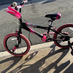 Girls Bike With Training Wheels