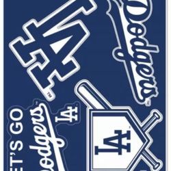 Removable  WinCraft Official Los Angeles Dodgers Multi-use Decals  