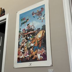 DISNEYLAND Disney 35th Ann. Poster 