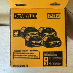 Dewalt Batteries 