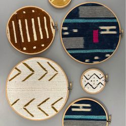 Mud Cloth Wal Art 