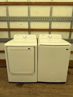 Samsung washer and dryer set