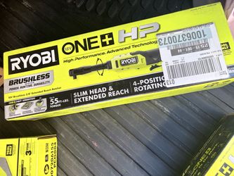 Ryobi 18V ONE+ HP Brushless 3/8" Extended Reach Ratchet