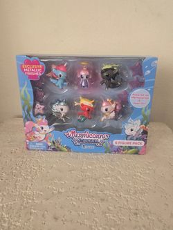 Tokidoki Mermicorn figurines
