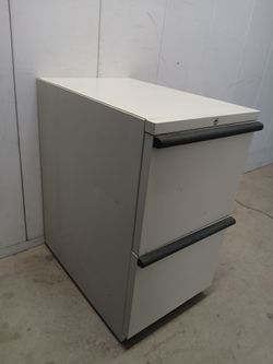 Letter Size Metal File Cabinet on casters