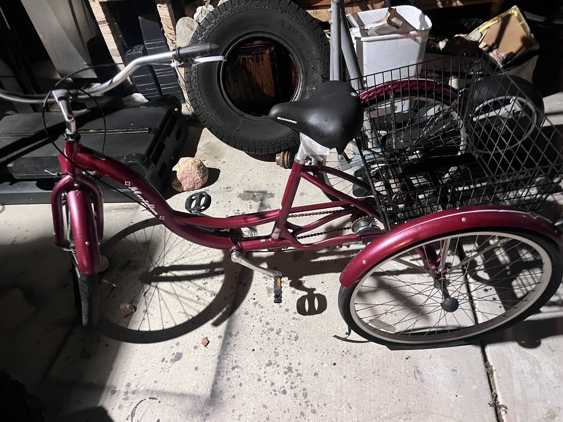 Schwinn Meridian Tricycle Bicycle, Like New Only Used Once! Purchase Includes Free Tune Up