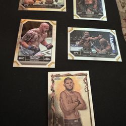 2024 UFC Chrome 6 Cards