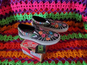 Dia De Los Muertos Halloween Vans
