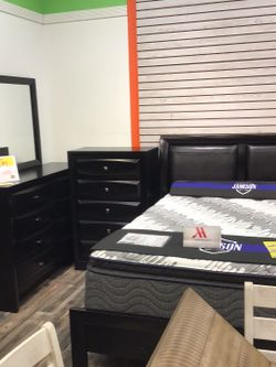 Emily black bedroom starting at $799